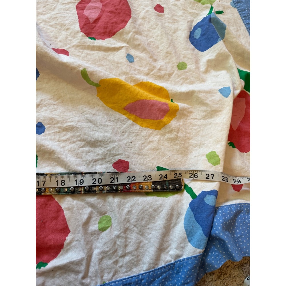 Angel Ranch Girls Western Rhinestone Buckle Multi Color Striped Size 4-5 year - Picture 5 of 6